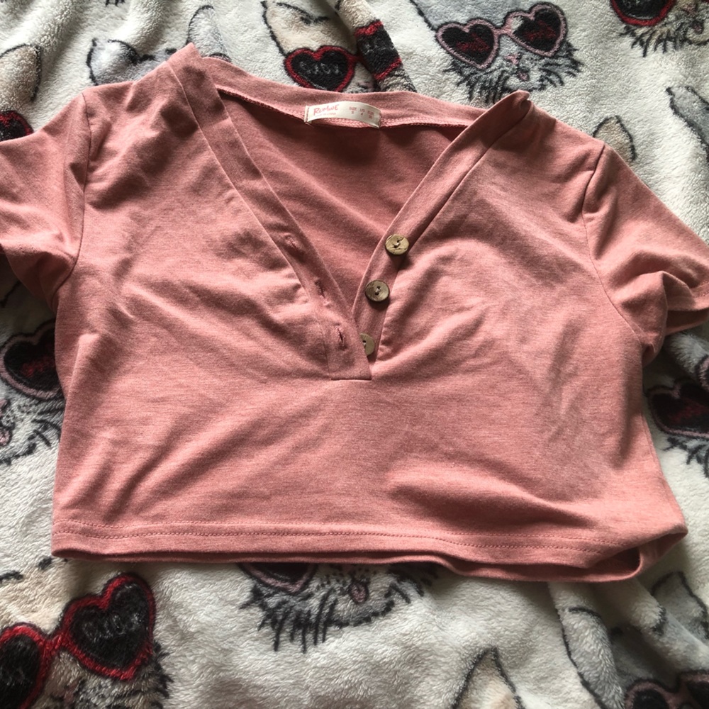 Romwe cropped t-shirt